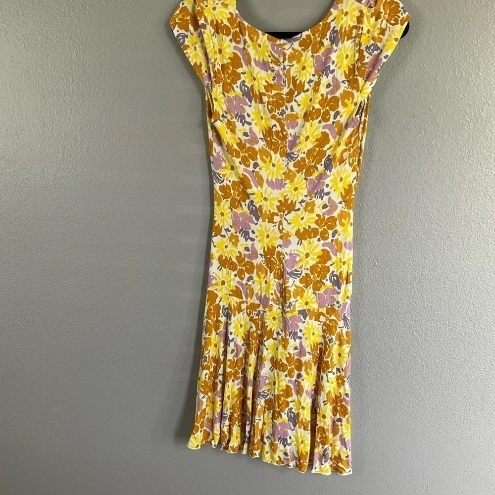 Free People Key To Your Heart Mini Dress New with tags size M floral print D12